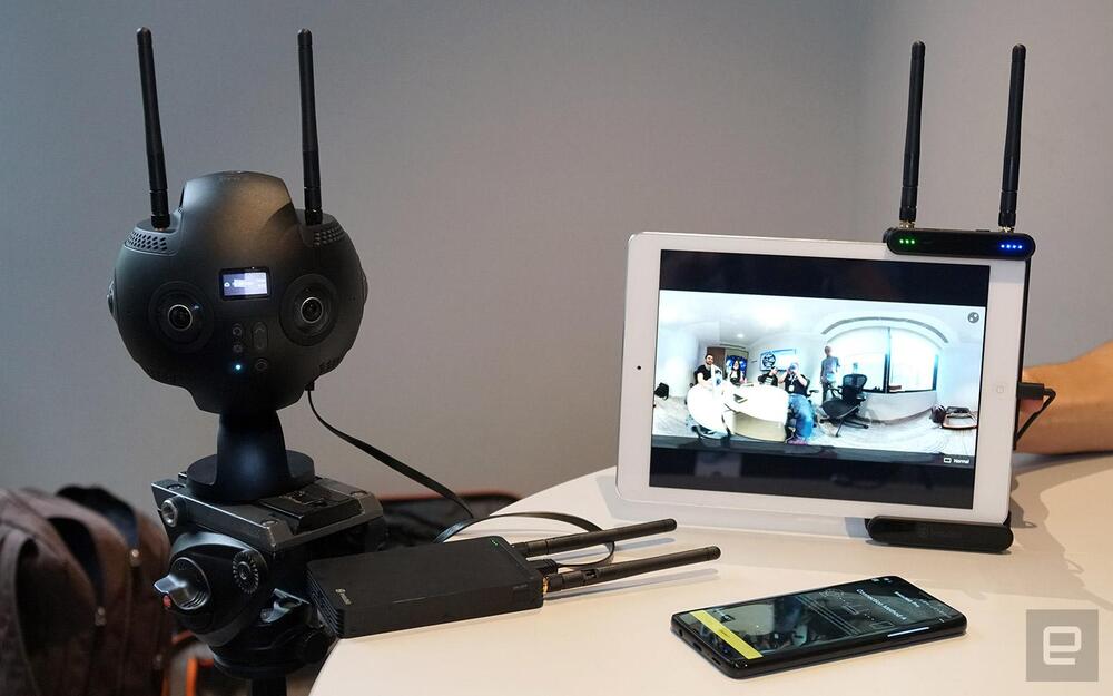 Passeport caméra 360° VR